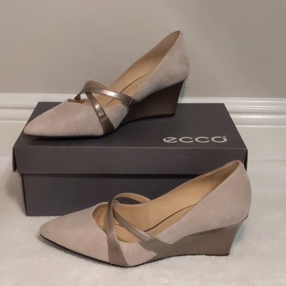 ecco wedge shoes